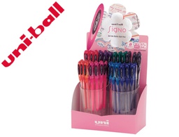 [182634908] BOLIGRAFO UNI BALL UM-120 SIGNO 0,7 MM TINTA GEL EXPOSITOR DE 48 COLORES BASICOS