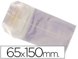 [BS65150SINSOLAPA] BOLSA CELOFAN 65X150 MM PAQUETE 100 UNIDADES