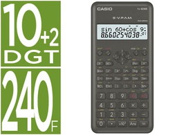 [FX-82 MS-2] CALCULADORA CASIO FX-82MSII CIENTIFICA 240 FUNCIONES PANTALLA DE DOS LINEAS