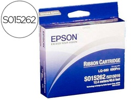 [C13S015262] CINTA IMPRESORA EPSON LQ-670/860/1060/2500/2550, DLQ-2000 NEGRA