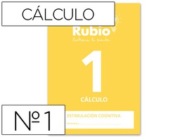 [49965] CUADERNO RUBIO ENTRENA TU MENTE ESTIMULACION COGNITIVA CALCULO 1