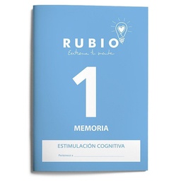 [49964] CUADERNO RUBIO ENTRENA TU MENTE ESTIMULACION COGNITIVA MEMORIA 1