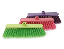 [200203] ESCOBA VINILO NIZA FLUOR 30 CM CON MANGO METALICO