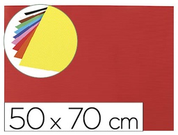 [GC02] GOMA EVA ONDULADA LIDERPAPEL 50X70CM 2,2MM DE ESPESOR ROJO