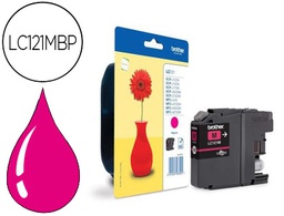 [LC121MBP] INK-JET BROTHER DCP-J132W/152W/552DW/752DW &amp; MFC-J470DW/650DW/870DW MAGENTA -300 PAG