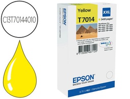 [C13T70144010] INK-JET EPSON STYLUS T7014 AMARILLO XL WP-4000 4500 CAPACIDAD 3400 PAG
