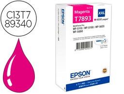 [C13T789340] INK-JET EPSON T7893XXL WF-5110 / 5190 / 5620 / 5690 MAGENTA ALTA CAPACIDAD