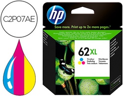 [C2P07AE] INK-JET HP 62XL ENVY 5640/7640 OFFICEJET 5740 TRICOLOR 415 PAG