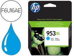 [F6U16AE] INK-JET HP 953XL OFFICEJET PRO 7730/7740/ 8725/8730 CIAN 1.450 PAGINAS