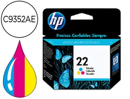 [C9352AE] INK-JET HP N.22 TRICOLOR -5ML- DJ 3920/3940/D2360/F380 PSC 1410