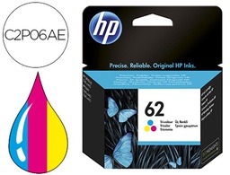 [C2P06AE] INK-JET HP N.62 OFFICEJET 5640 / 7640 / 5740 PACK MULTICOLOR -165 PAG-