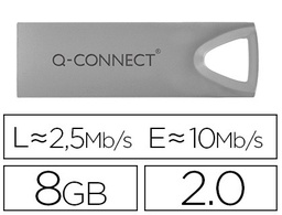 [KF11478] MEMORIA USB Q-CONNECT FLASH PREMIUM 8 GB 2.0