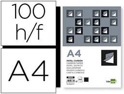 [NR02] PAPEL CARBON LIDERPAPEL FILM NEGRO DIN A4 CAJA DE 100 HOJAS