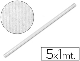 [PK07] PAPEL KRAFT LIDERPAPEL BLANCO ROLLO 5X1 MT