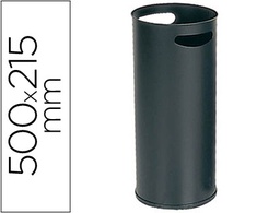 [306-N] PARAGUERO METALICO 306 NEGRO 50X21,5 CM