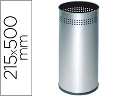 [314-P] PARAGUERO METALICO 314 PERFORADO PLATEADO 50X21,5 CM