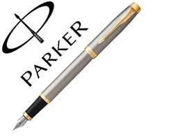 [1931649] PLUMA PARKER IM METAL CEPILLADO GT