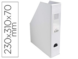 [90157E] REVISTERO EXACOMPTA PVC LOMO 70 MM COLOR BLANCO 230X310X70 MM