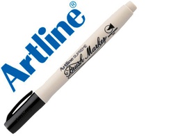 [EPF-F-NE] ROTULADOR ARTLINE SUPREME BRUSH PINTURA BASE DE AGUA PUNTA TIPO PINCEL TRAZO VARIABLE NEGRO