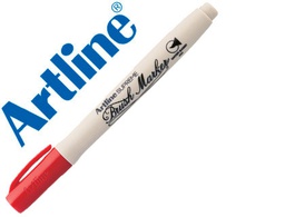 [EPF-F-RO] ROTULADOR ARTLINE SUPREME BRUSH PINTURA BASE DE AGUA PUNTA TIPO PINCEL TRAZO VARIABLE ROJO