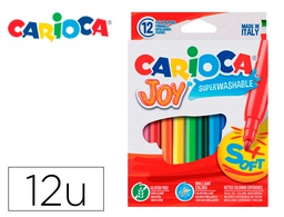 [40531] ROTULADOR CARIOCA JOY CAJA DE 12 UNIDADES COLORES SURTIDOS