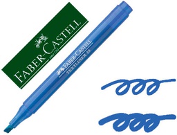 [157751] ROTULADOR FABER CASTELL FLUORESCENTE TEXTLINER 38 AZUL