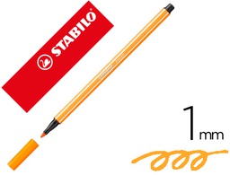 [68/30] ROTULADOR STABILO ACUARELABLE PEN 68 BERMELLON PALIDO PUNTA GRUESA 1MM