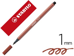 [68/38] ROTULADOR STABILO ACUARELABLE PEN 68 SANGUINA PUNTA GRUESA 1MM