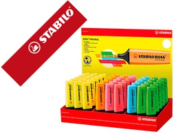 [70/45-1] ROTULADOR STABILO BOSS FLUORESCENTE 70 EXPOSITOR DE 45 UNIDADES COLORES SURTIDOS