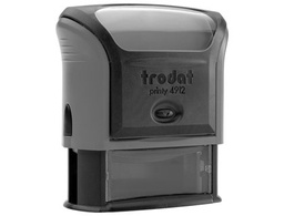 [4912 P4 G] SELLO ENTINTADO PRINTY 4912 -47X18 MM P-3 GRIS