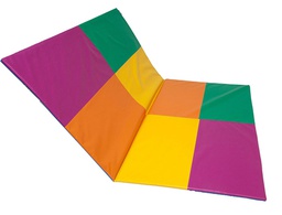 [095Z] TATAMI SUMO DIDACTIC PLEGABLE MULTICOLOR 2 CUERPOS 200X150X2 CM