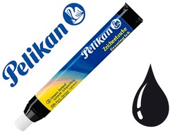 [215103] TINTA CHINA PELIKAN NEGRO CARGADOR 9 ML BLISTER DE 1 UNIDAD