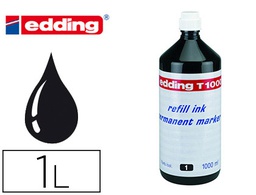 [T1000-01] TINTA ROTULADOR EDDING T-1000 NEGRO BOTE 1 LITRO