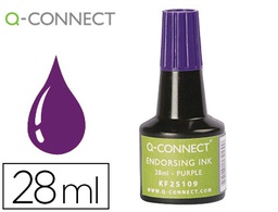 [KF25109] TINTA TAMPON Q-CONNECT VIOLETA BOTE 28 ML