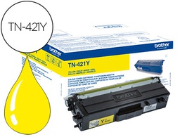 [TN421Y] TONER BROTHER TN-421 PARA DCP-L8410 CDN / 8410 CDW / HL-L8260 CDW / MFC-L8360 CDW / 8690 CDW / 8900 CDW AMARILLO