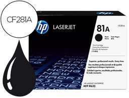 [CF281A] TONER HP LASERJET N.81 MFP M630 NEGRO 10.500 PAGINAS
