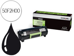[50F2H0E] TONER LEXMARK MS310D/410D MS310DN/410DN/510DN/610DN MS610DE SS610DTE NEGRO RETORNABLE 5000 PAG ALTA
