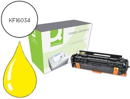 [KF16034] TONER Q-CONNECT COMPATIBLE HP CE412A COLOR LASERJET M351A / 451DN / 451NW / 375NW / 475DN AMARILLO 2.600 PAG