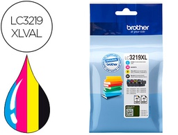 [LC3219XLVAL] INK-JET BROTHER LC3219XLVAL MULTIPACK 4 COLORES NEGRO / AMARILLO / CIAN / MAGENTA ALTA CAPACIDAD 3000 PAG NEGRO