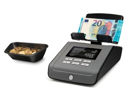 [131-0700] BALANZA CONTADORA DE DINERO SAFESCAN 6165 CUENTA MONEDAS BILLETES CARTUCHOS DE MONEDAS Y FAJOS DE BILLETES