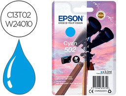 [C13T02W24010] INK-JET EPSON 502 XL EXPRESSION HOME XP 5100 / 5105 WORKFORCE WF 2860 / 2860DWF CIAN 470 PAGINAS