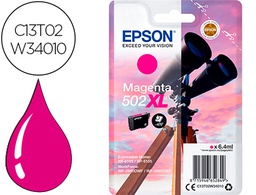 [C13T02W34010] INK-JET EPSON 502 XL EXPRESSION HOME XP 5100 / 5105 WORKFORCE WF 2860 / 2860DWF MAGENTA 470 PAGINAS