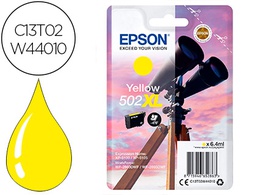 [C13T02W44010] INK-JET EPSON 502 XL EXPRESSION HOME XP 5100 / 5105 WORKFORCE WF 2860 / 2860DWF AMARILLO 470 PAGINAS