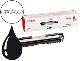 [4370B002] TONER CANON 729 BK I-SENSYS LBP7010C / LBP7018C NEGRO 1.200 PAG
