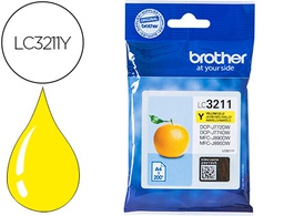 [LC3211Y] INK-JET BROTHER LC3211Y DCP-J572 / DCP-J772 / DCP-J774 / MFC-J890 / MFC-J895 AMARILLO 200 PAG