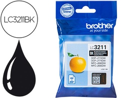 [LC3211BK] INK-JET BROTHER LC3211BK DCP-J572 / DCP-J772 / DCP-J774 / MFC-J890 / MFC-J895 NEGRO 200 PAG