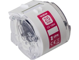 [CZ1004] CINTA BROTHER CZ-1004 IMPRESION COLOR PARA IMPRESORA VC-500W ROLLO 25 MM X 5 M