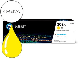 [CF542A] TONER HP 203A LASERJET PRO M254 / MFP M280 / MFP M281 AMARILLO 1300 PAGINAS