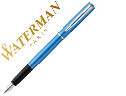 [2068195] PLUMA WATERMAN ALLURE LACA AZUL EN ESTUCHE DE REGALO