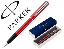 [2068194] PLUMA WATERMAN ALLURE LACA ROJA EN ESTUCHE DE REGALO